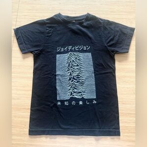 Joy Division Kid Black Graphic Tee youth S